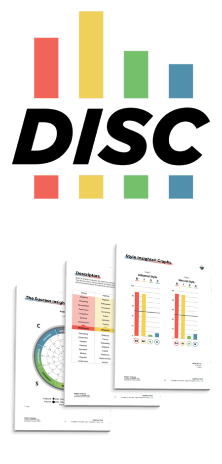 DISC Logo & Page Spread (Tall)